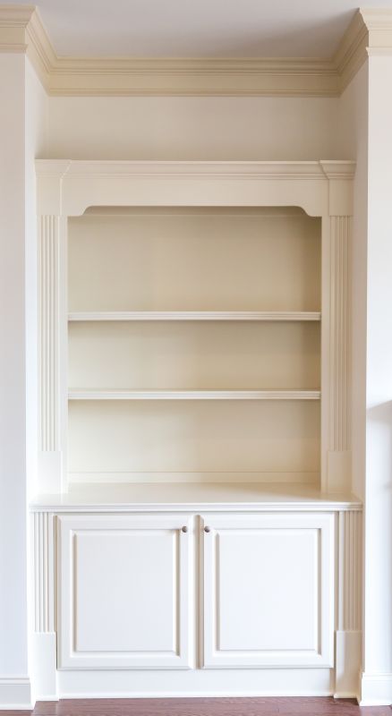 Built In Bookcase Installation in Woodbridge, VA
