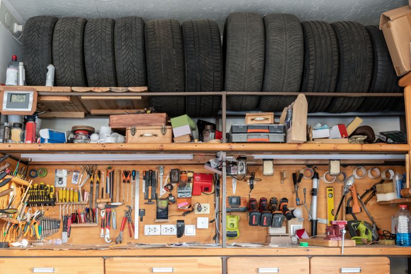 Garage Tool Rack Installation in Winston Salem, NC
